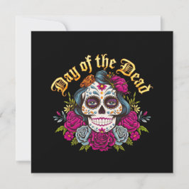 De dödas dag: Firande Dia de Los Muertos Inbjudningar