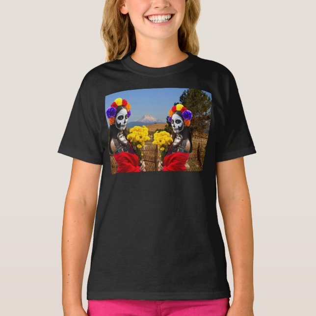 De dödas dag t shirt (Framsida)