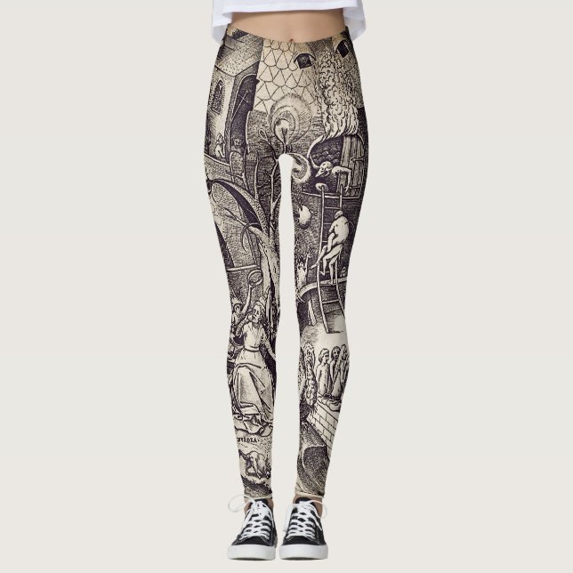 De dödliga sjuna syndar - avund leggings (Framsida)