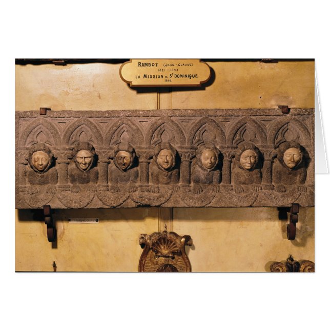 De dödliga sjuna syndar hälsningskort (Framsidan Horizontal)