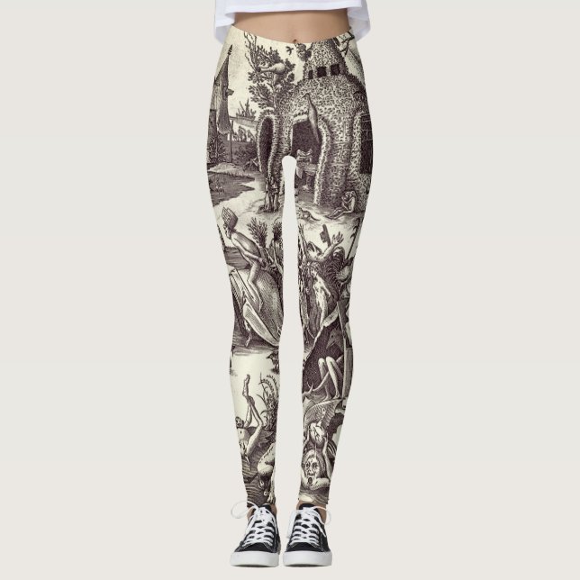 De dödliga sjuna syndar - lusta leggings (Framsida)