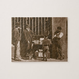 De dramatiska skor svarten, 1876-77 (woodburytype) pussel