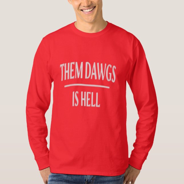 DE DWGS ÄR HELL T-shirt (Framsida)