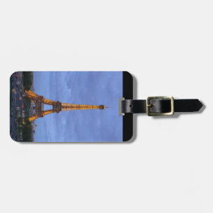 De Eiffel tornParis frankrikena Bagagebricka