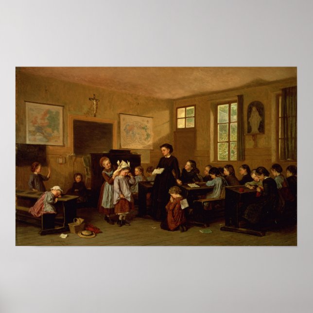 De elaka skolbarnen poster (Framsidan)