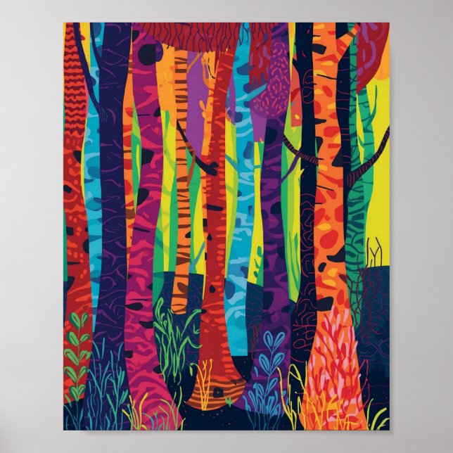 De elektriska viskningarna från den prismatiska lu poster (Framsidan)