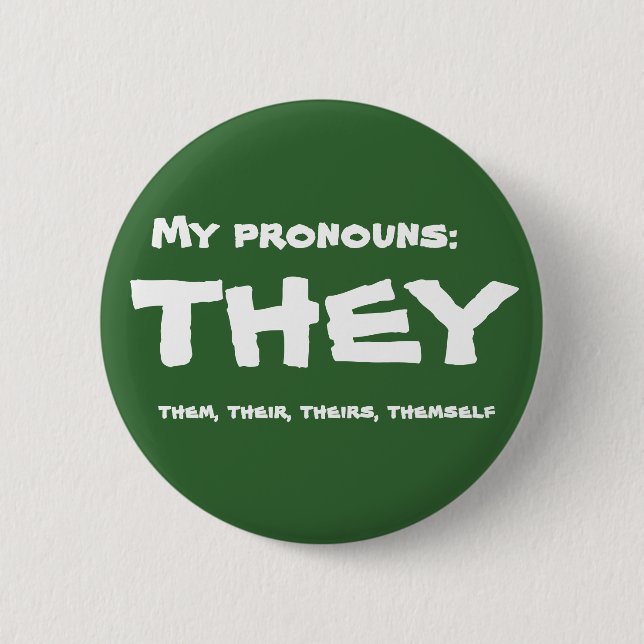 De eller Anpassningsbarna Pronoun Knapp (Framsida)