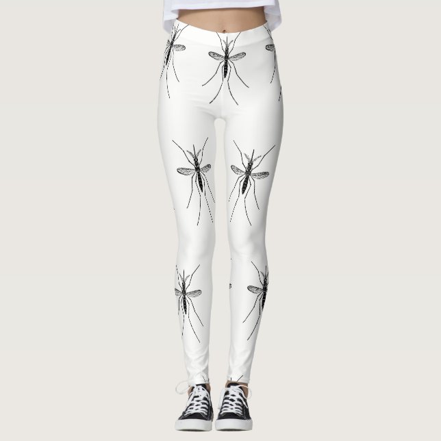DE ENDA MYGGBENE STRUMPBYXOR LEGGINGS (Framsida)