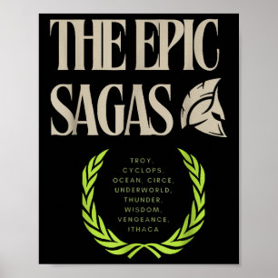 De episka sagorna Odysseus musikal Poster