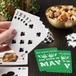 DE FÄRGSTÄNDIGA CHICKARNA ÄR FÖDDA I MAJ-ÅLDER CASINOKORT