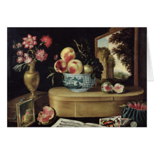 De fem avkänningarna, 1638 hälsningskort