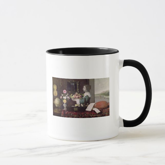 De fem avkänningarna eller sommar, 1633 mugg (Höger)
