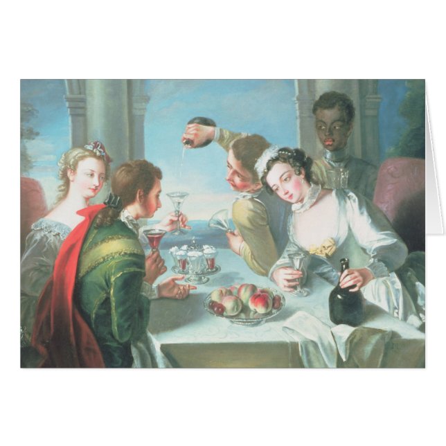 De fem avkänningarna hälsningskort (Framsidan Horizontal)