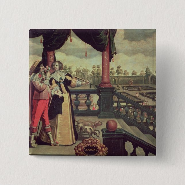 De fem avkänningarna - lukt knapp (Framsida)