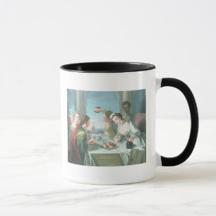 De fem avkänningarna mugg
