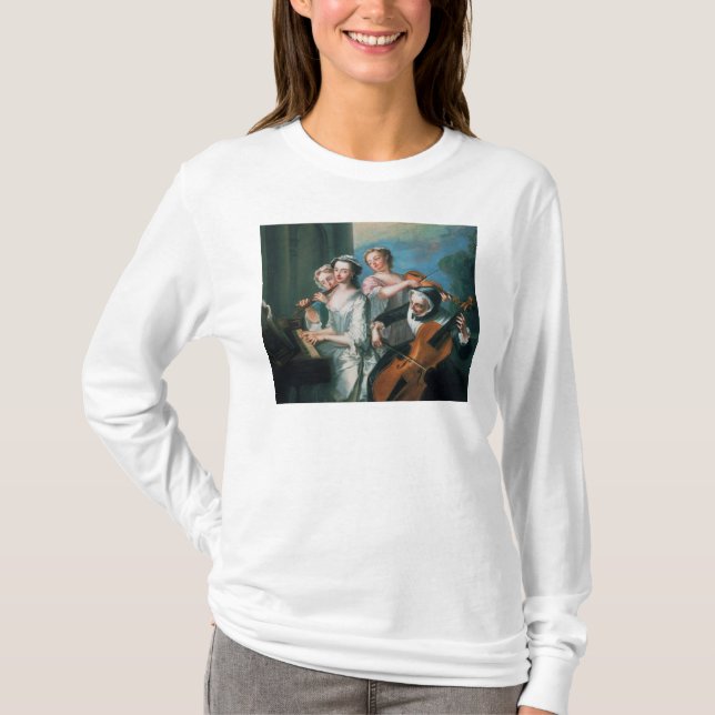 De fem avkänningarna t shirt (Framsida)