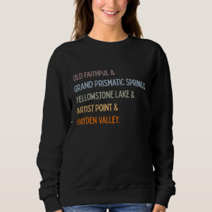 De fem bästa synpunkterna i Yellowstone National P T Shirt