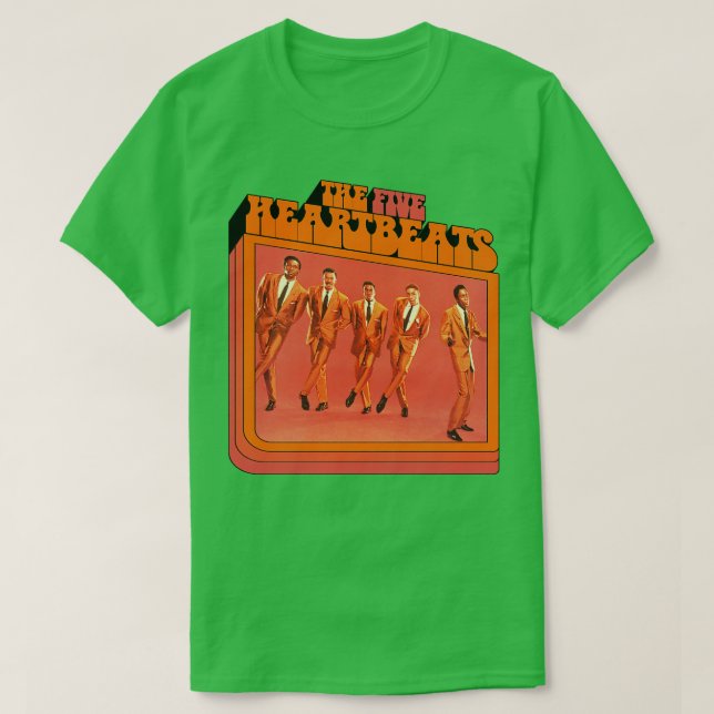 De fem hjärtslagen 1 t shirt (Design framsida)