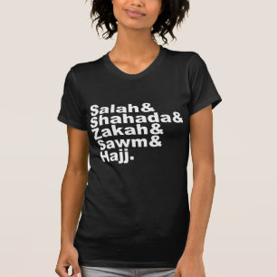 De fem pelarna inom islam Muslimsk bön Tro Tröja