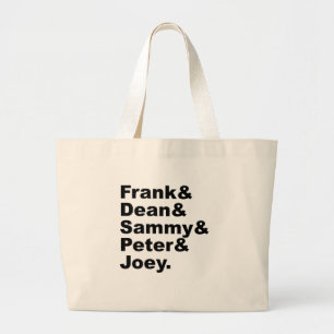 De fem Råttorna  Frank Dean Sammy Joey och Peter Jumbo Tygkasse