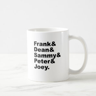 De Fem Råttorna Frank Dean Sammy Joey & Peter Kaffemugg