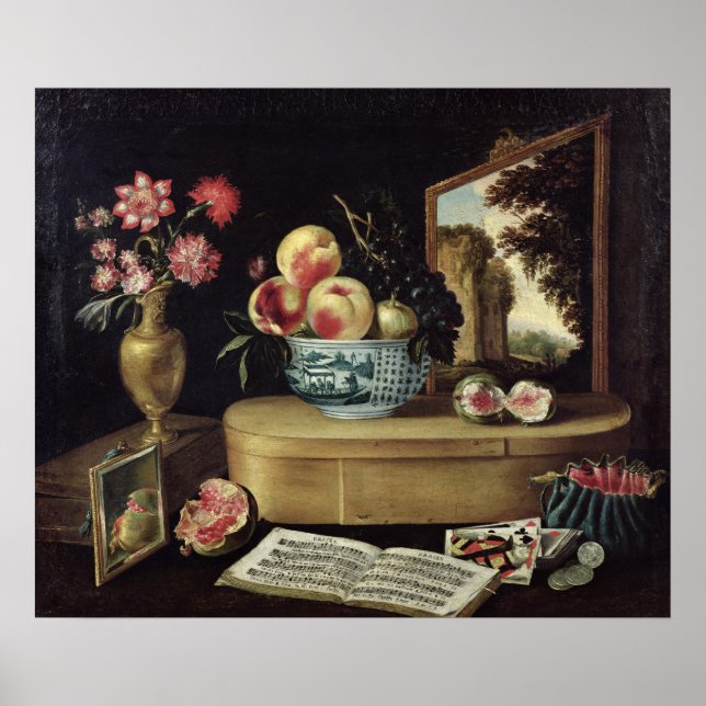 De fem sinnena, 1638 poster (Framsidan)