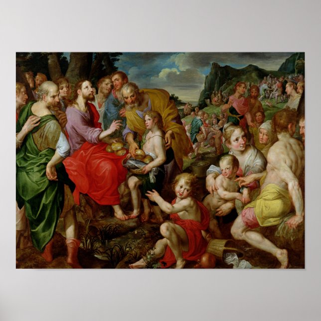 De fem tusen Matande Poster (Framsidan)