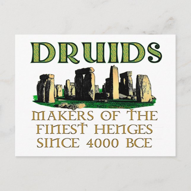 De finaste Henges-makarna Vykort (Framsida)