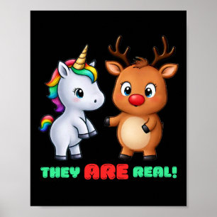 De finns verkligen! Rudolph möter enhörningens jul Poster