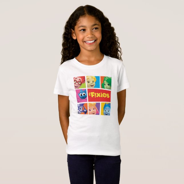 De Fixies | Fixie ungarna & buggyen Tee Shirt (Hel framsida)
