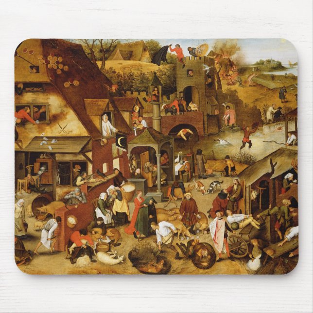 De Flemish proverbsna Musmatta (Framsidan)