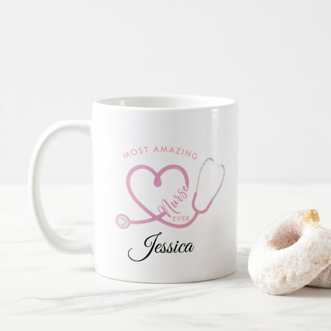 De flesta Fantastisk någonsin | Sjukdomsbedömning Kaffemugg (Med munk)