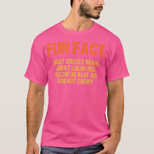 De flesta grizzly Bears är inte Chewy Funny Animal T Shirt