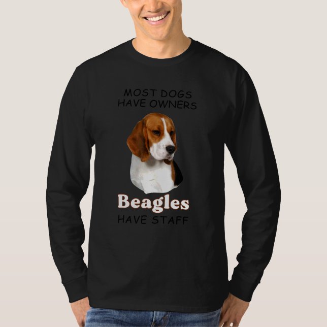 De flesta Hundar har ägarbeaglar som har personalu T Shirt (Framsida)