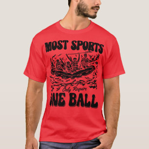 De flesta idrottarna Kayak som utstrålar Paddling  T Shirt
