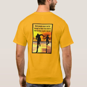De flesta människor har aldrig springa tillräcklig t shirt