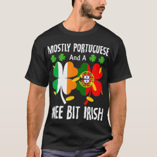 De flesta portugisiska och en bit irländska St Pat T Shirt
