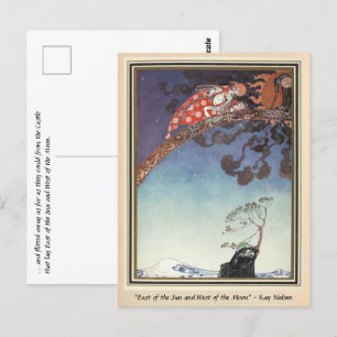 De flög bort från Castle Kay Nielsen Vykort