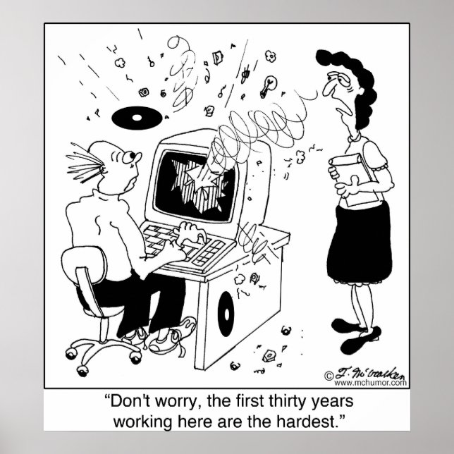 De första 30 åren här är de svåraste poster (Framsidan)