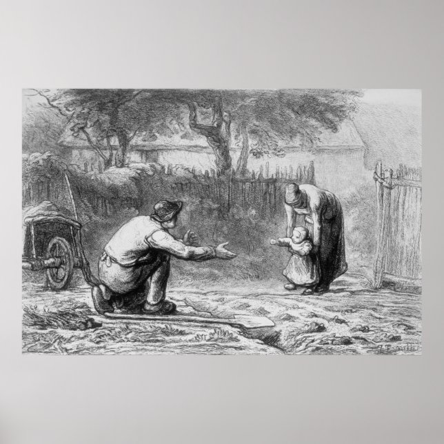 De första stegen poster (Framsidan)