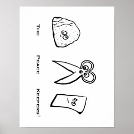 De fredsbevarande styrkorna poster