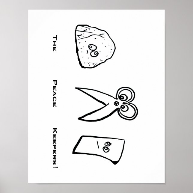 De fredsbevarande styrkorna poster (Framsidan)