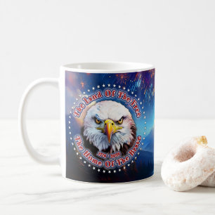 De Fria Markens Bruna Örn Fyrverkerier M Kaffemugg