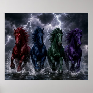 De fyra elementen poster