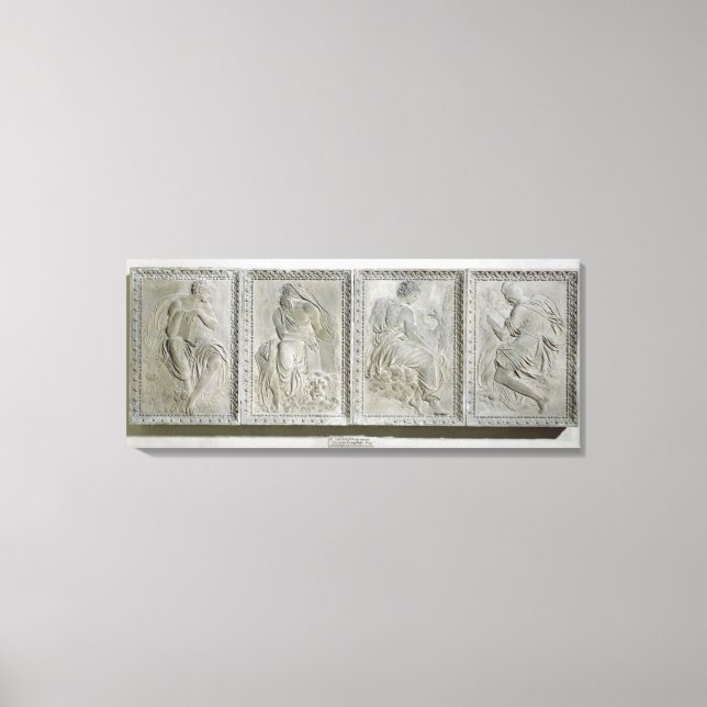 De fyra evangelisterna canvastryck (Framsida)