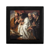 De fyra evangelisterna Matthew Mark Luke John