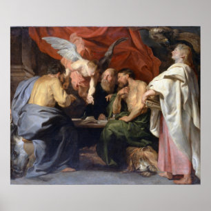 De fyra evangelisterna poster