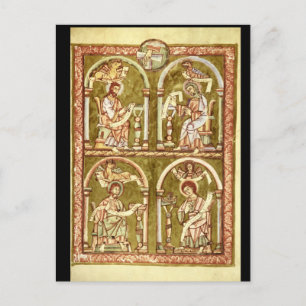 De fyra evangelisterna, Vyserad_Art of Antiquity Vykort