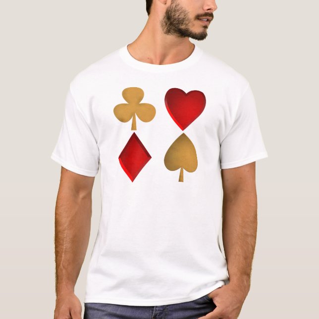 De fyra färgerna tee shirt (Framsida)