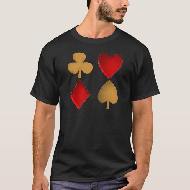 De fyra färgerna tee shirt (Framsida)